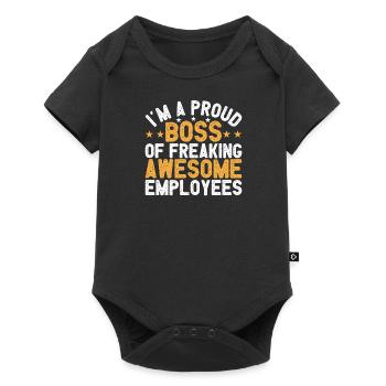 Best Managing Director Employee Entrepreneur - Baby Premium short-sleeve bodysuit - black - Front