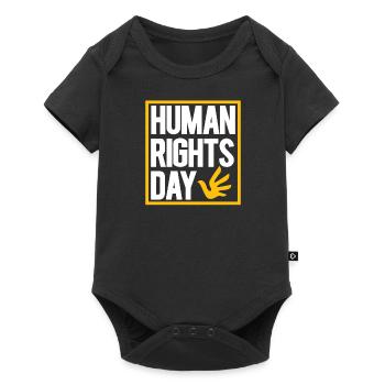 Droits de l’homme Politique Manifestation sur la liberté - Body à manches courtes Premium Bébé - noir - Devant