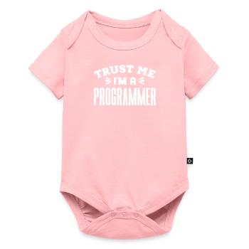 Softwareentwickler Programmierer Geschenk - Baby Premium Kurzarmbody - Rosa - Vorne