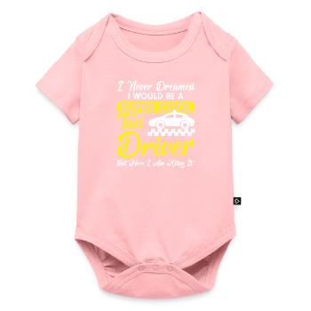 Superhero Taxi Driver Work Taxis Profession - Baby Premium short-sleeve bodysuit - rose - Front