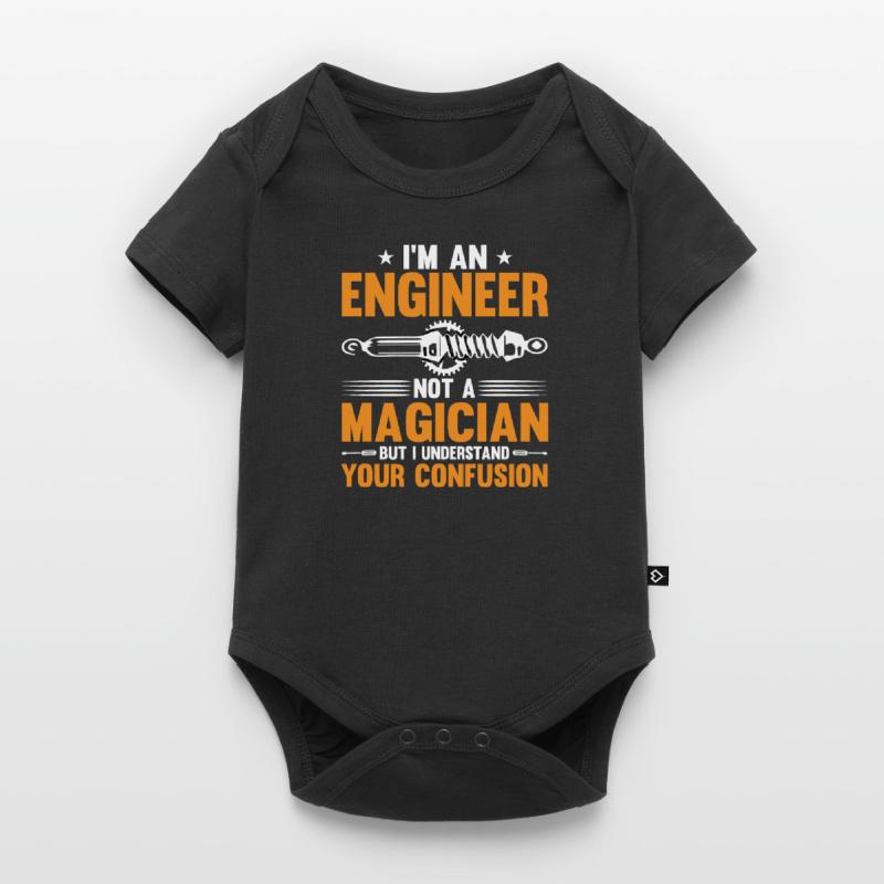 Engineer Brain Mechanical Engineering Electrical Engineering Math Baby Premium short-sleeve bodysuit