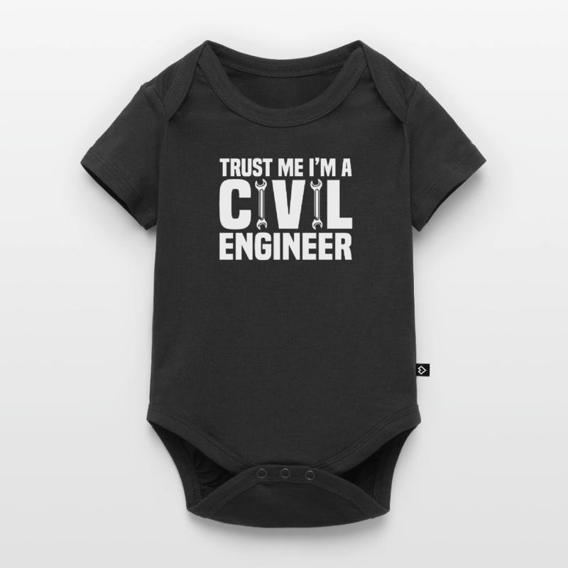 Civil Engineer Bridge Construction Statics Structural Engineer Baby Premium short-sleeve bodysuit