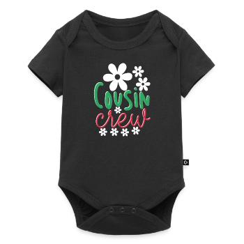 Cousin Team Family Relatives Friends Cousins - Baby Premium short-sleeve bodysuit - black - Front