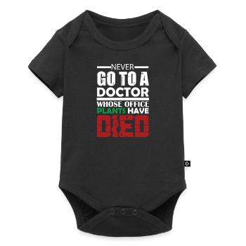 Medical Internist Medicine Doctor Gift - Baby Premium short-sleeve bodysuit - black - Front