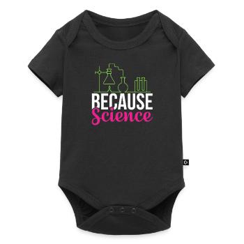 Chimie Chimiste Scientifique Bachelor Master - Body à manches courtes Premium Bébé - noir - Devant