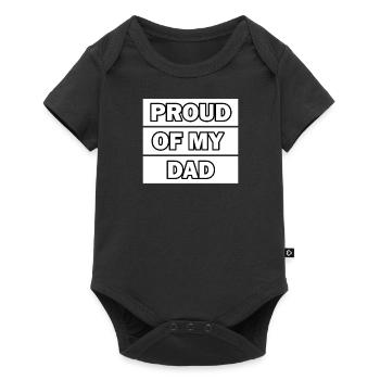 World's Best Dad Dad Couples Couple Parents Dad Daddy - Baby Premium short-sleeve bodysuit - black - Front