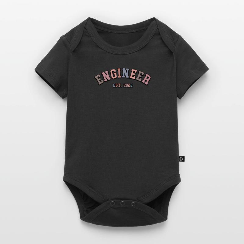 Engineer Brain Mechanical Engineering Electrical Engineering Math Baby Premium short-sleeve bodysuit