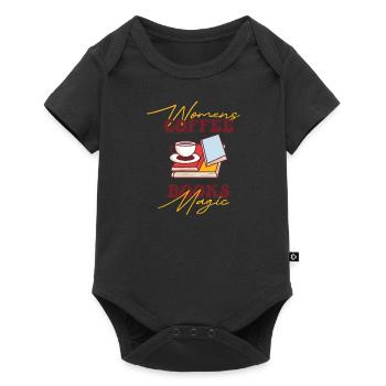 Read books Bookworm - Baby Premium short-sleeve bodysuit - black - Front