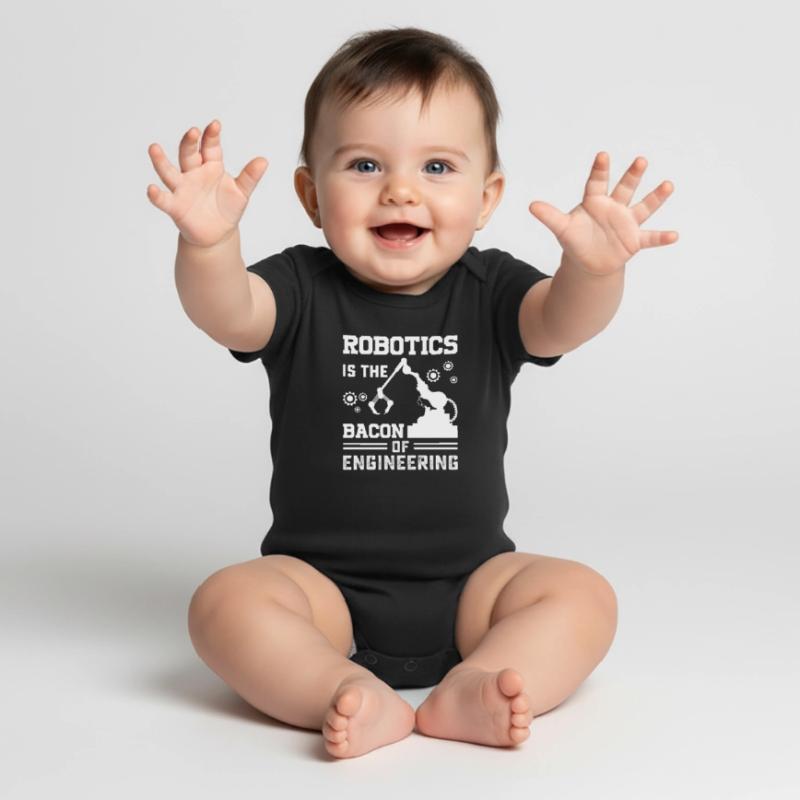 Robot Programmer Automation Technician Baby Premium short-sleeve bodysuit