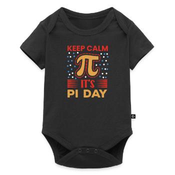 Pi Day Day Circle Number Pi - Baby Premium short-sleeve bodysuit - black - Front