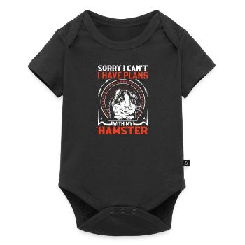 Hamster Lover Hamster Gift - Baby Premium short-sleeve bodysuit - black - Front