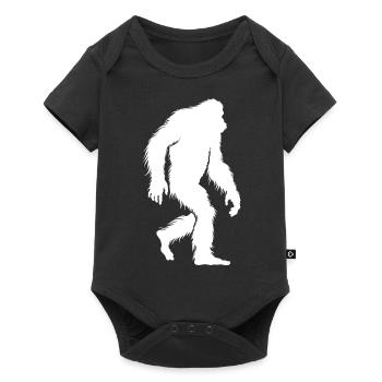Yéti - Bigfoot - Légende - Créatures mythiques - Body à manches courtes Premium Bébé - noir - Devant