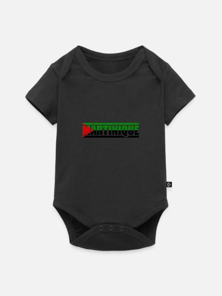 Martinique - Body à manches courtes Premium Bébé - noir