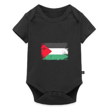 Palestine - Baby Premium short-sleeve bodysuit - black - Front