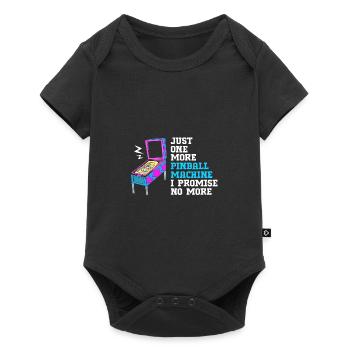 Flipper Boîte de flipper - Body à manches courtes Premium Bébé - noir - Devant