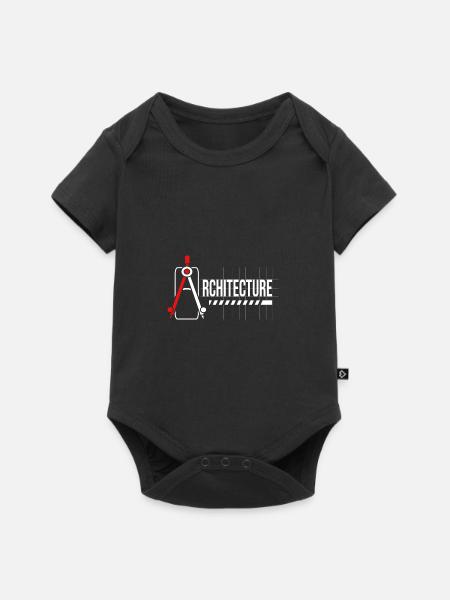 Architekt Architektur - Baby Premium Kurzarmbody - Schwarz