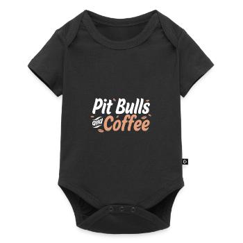 Pitbull - Baby Premium short-sleeve bodysuit - black - Front