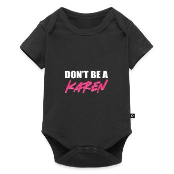Karen - Baby Premium short-sleeve bodysuit - black - Front