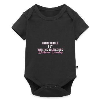 Valse Danse de couple - Body à manches courtes Premium Bébé - noir - Devant