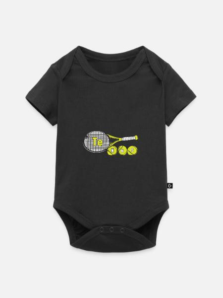 Periodensystem - Baby Premium Kurzarmbody - Schwarz