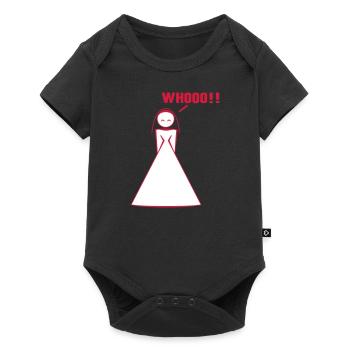 bride / bride to be / wife to be 2c whoo - Baby Premium short-sleeve bodysuit - black - Front