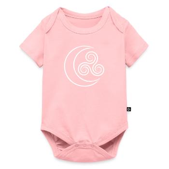 Triskele Moon - Body à manches courtes Premium Bébé - rose - Devant