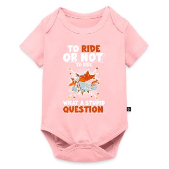 Retro Style Illustration - Baby Premium short-sleeve bodysuit - rose - Front