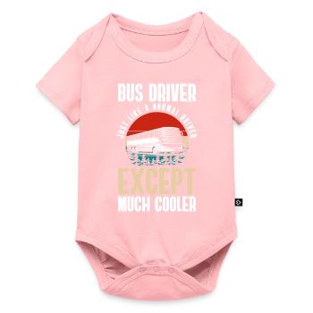 Driver Omnibus Work Transport - Baby Premium short-sleeve bodysuit - rose - Front