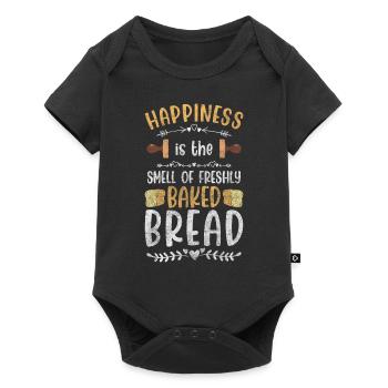 Baking Cupcake - Baby Premium short-sleeve bodysuit - black - Front