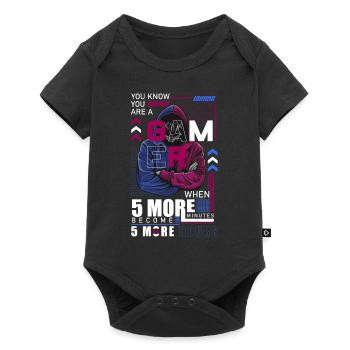 Ligue des jeux sur PC - Body à manches courtes Premium Bébé - noir - Devant
