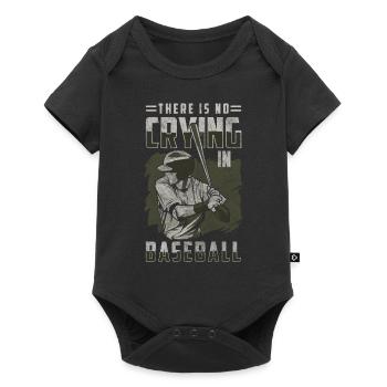 Sports America Trainers - Baby Premium short-sleeve bodysuit - black - Front