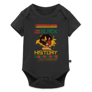 Safari Serengeti Adventure Tour - Baby Premium short-sleeve bodysuit - black - Front