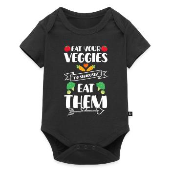 Objectif du régime alimentaire du consultant - Body à manches courtes Premium Bébé - noir - Devant