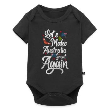 Des vacances dans l’Outback prêtes pour des vacances - Body à manches courtes Premium Bébé - noir - Devant