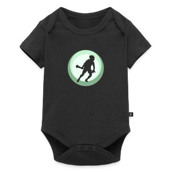 Crosse box - Baby Premium short-sleeve bodysuit - black - Front