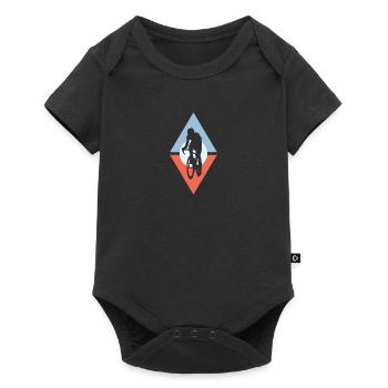 Cycling Cycling Cycling Course - Baby Premium short-sleeve bodysuit - black - Front