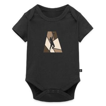 Beach Volleyball Volleyball Volleyball Player - Baby Premium short-sleeve bodysuit - black - Front