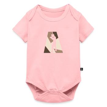 Boxkampf Boxen Boxer - Baby Premium Kurzarmbody - Rosa - Vorne