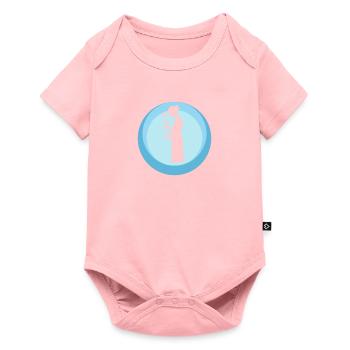 Florist Botanical - Baby Premium short-sleeve bodysuit - rose - Front