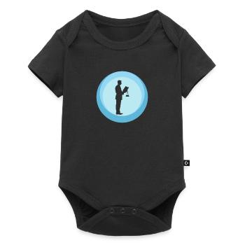 Traitement de l’assurance des avocats - Body à manches courtes Premium Bébé - noir - Devant