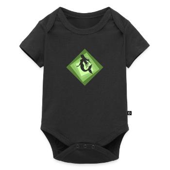 Créature mythique Neptune - Body à manches courtes Premium Bébé - noir - Devant