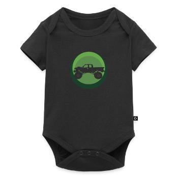 Monster Truck Motorsport Offroad - Body à manches courtes Premium Bébé - noir - Devant
