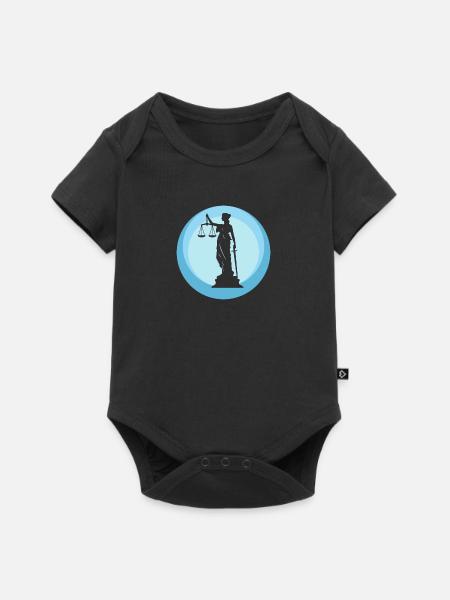 Anwalt Absatz Behandlung - Baby Premium Kurzarmbody - Schwarz