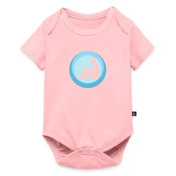 Reading Writing - Baby Premium short-sleeve bodysuit - rose - Front