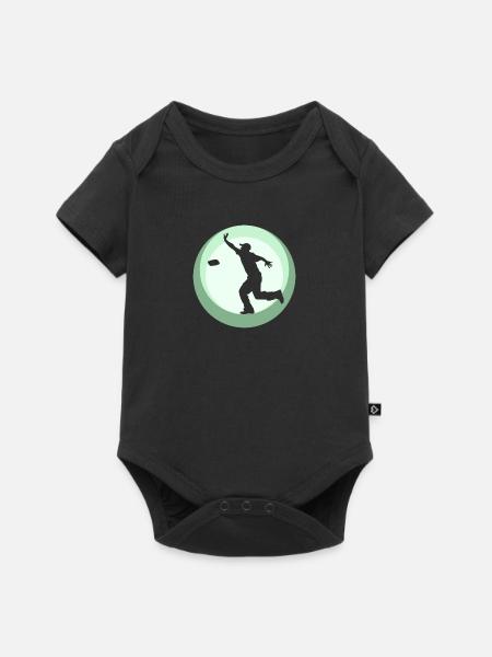 Spiel Turnier - Baby Premium Kurzarmbody - Schwarz