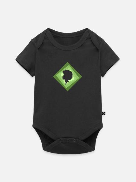 Soul Afro Funky - Baby Premium Kurzarmbody - Schwarz