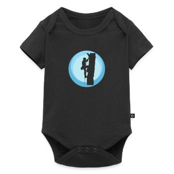 Escalade Accrobranche - Body à manches courtes Premium Bébé - noir - Devant
