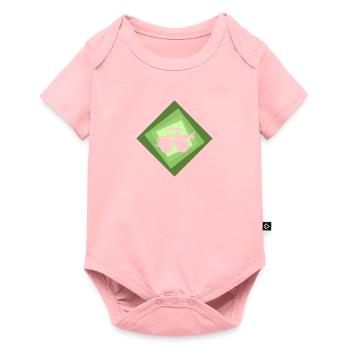 Ranch fermier Maehdrescher - Body à manches courtes Premium Bébé - rose - Devant
