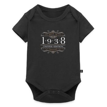 Limitierte Auflage 1938 Aged to Perfection - Baby Premium Kurzarmbody - Schwarz - Vorne