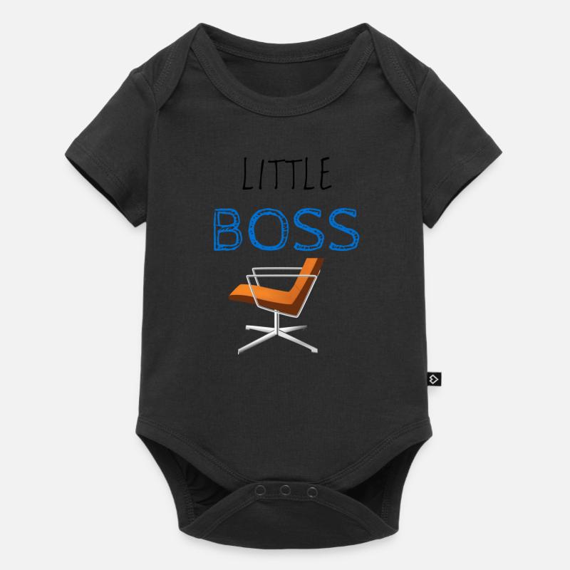 PETIT BOSS - Body à manches courtes Premium Bébé - noir